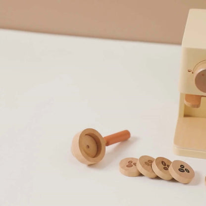 Macchina da Caffè in Legno per Bambini